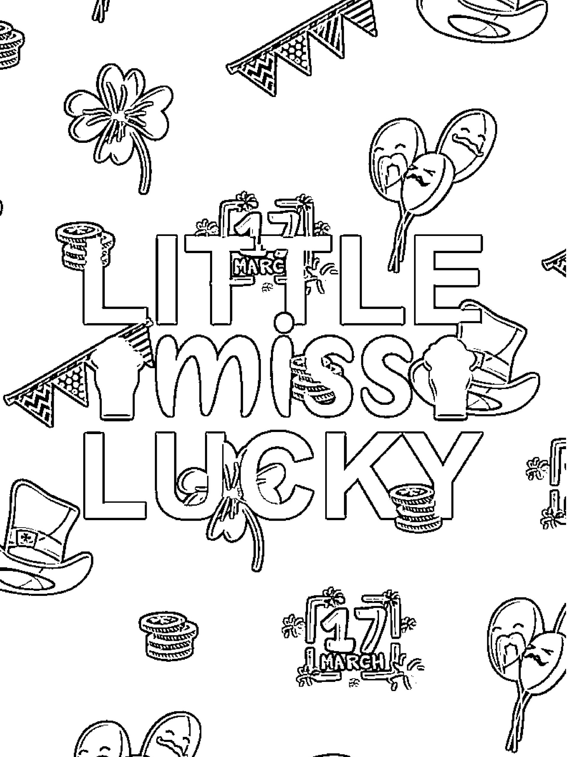 St. Patrick's Day Pattern and Quotes Coloring Book product image (6)