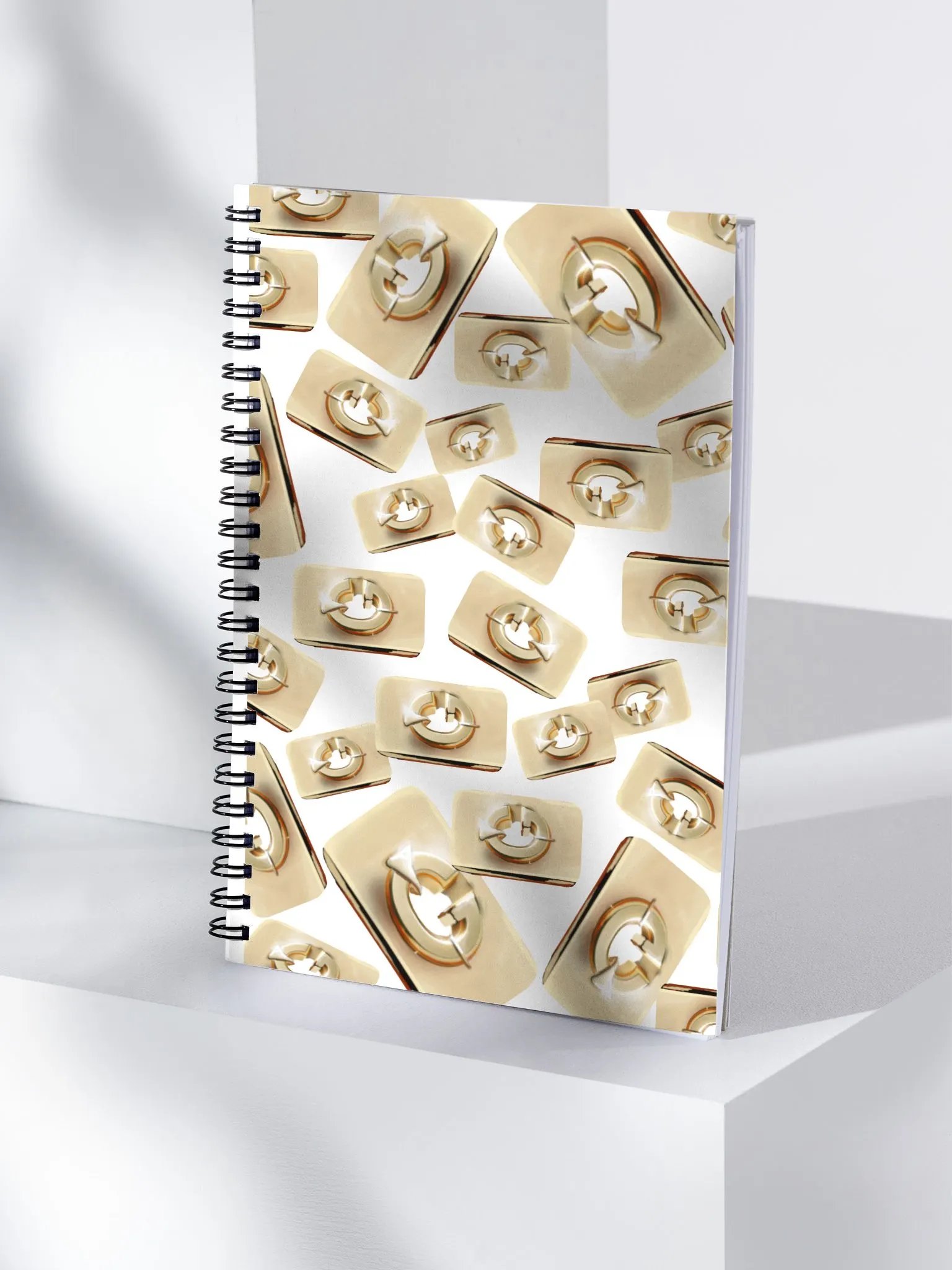 Coin Spiral Notebook product image (4)