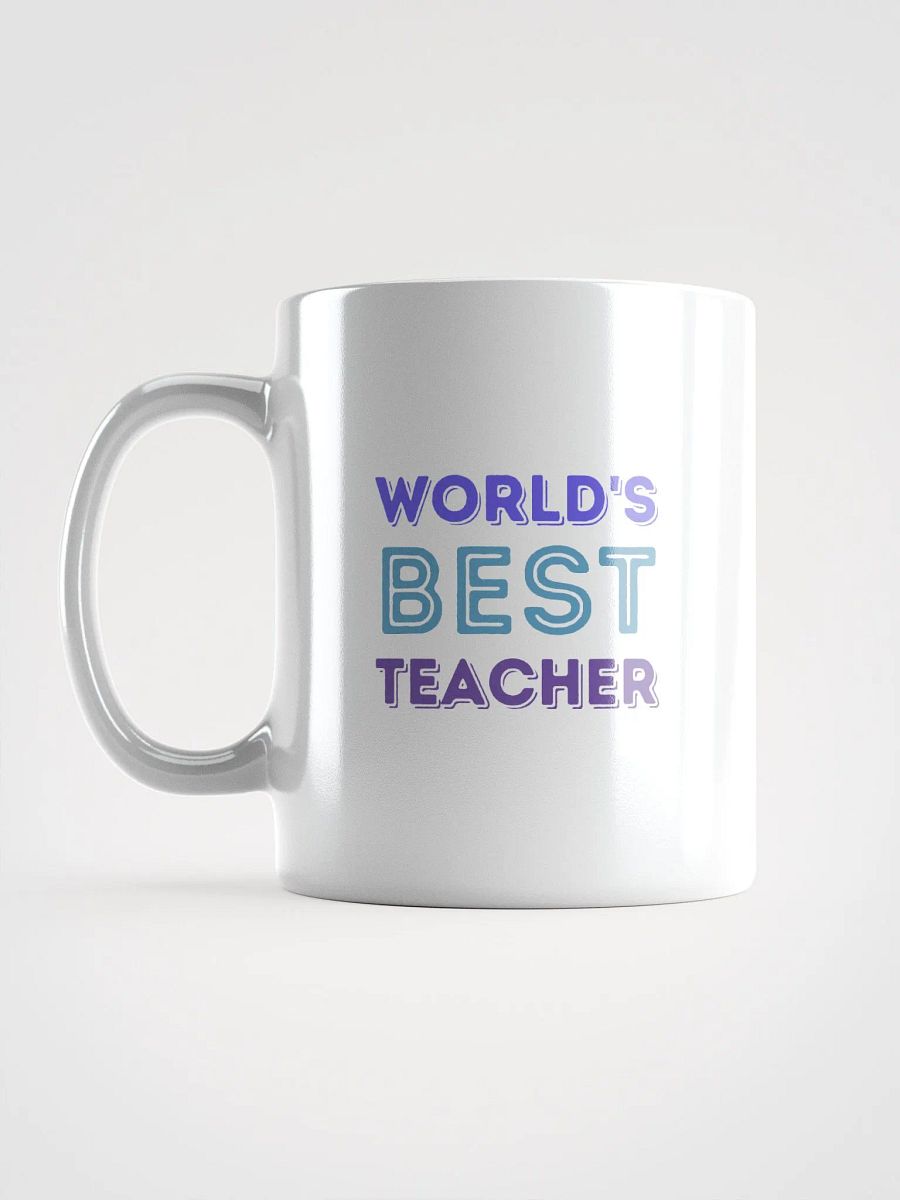 Best Teacher White Glossy Mug product image (18)