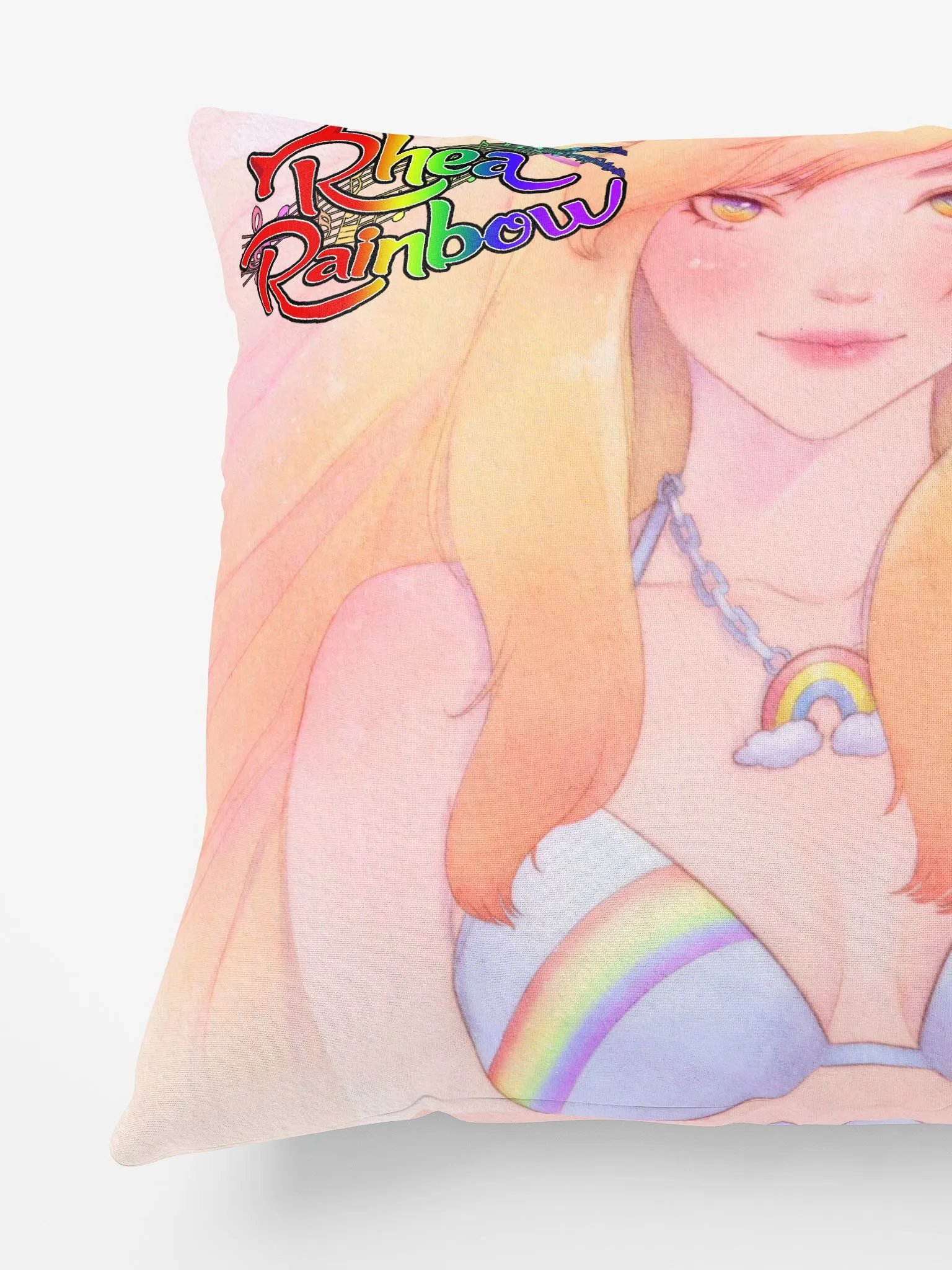 🌈Rhea Rainbow Classic Bathing Suit Pillow! 💜 product image (3)