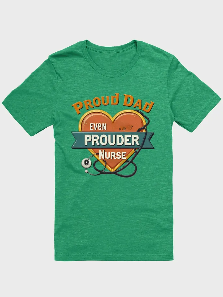 Proud Dad Nurse Heart T-Shirt product image (9)