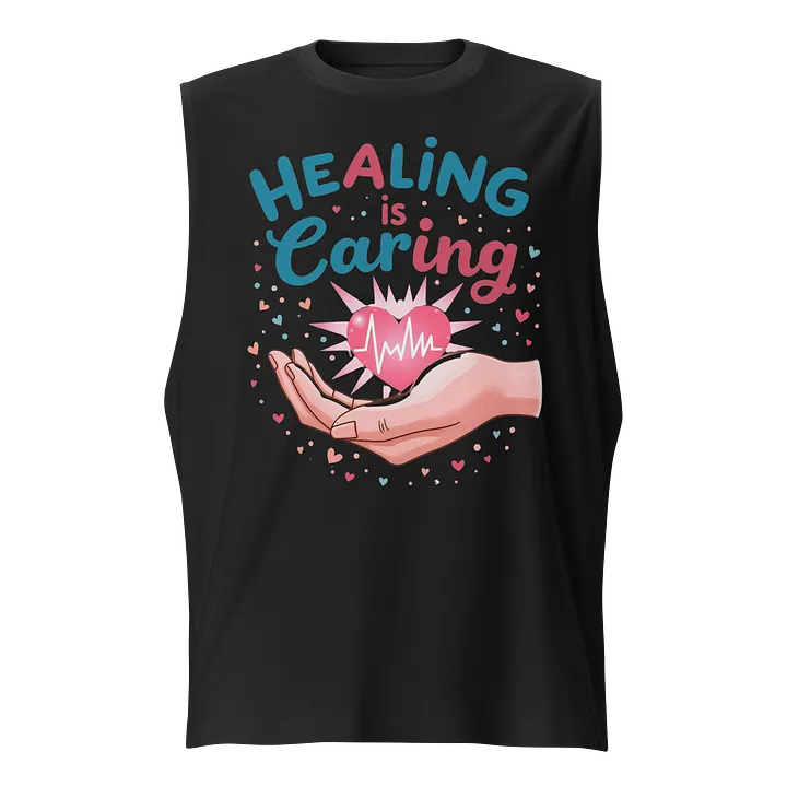 Healing Heartbeat Muscle Tank product image (1)
