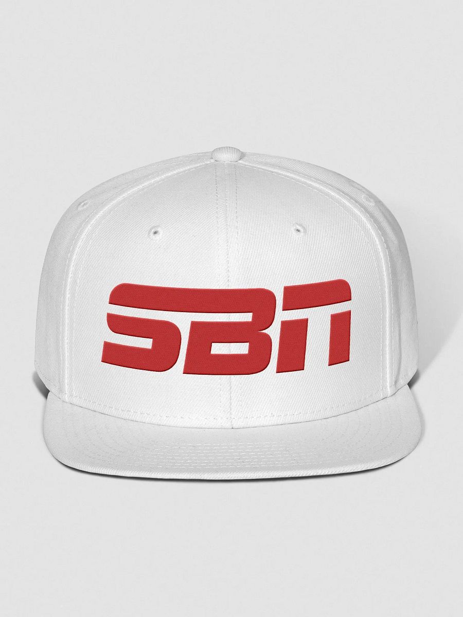 SBN Otto Wool Blend Snapback White product image (1)
