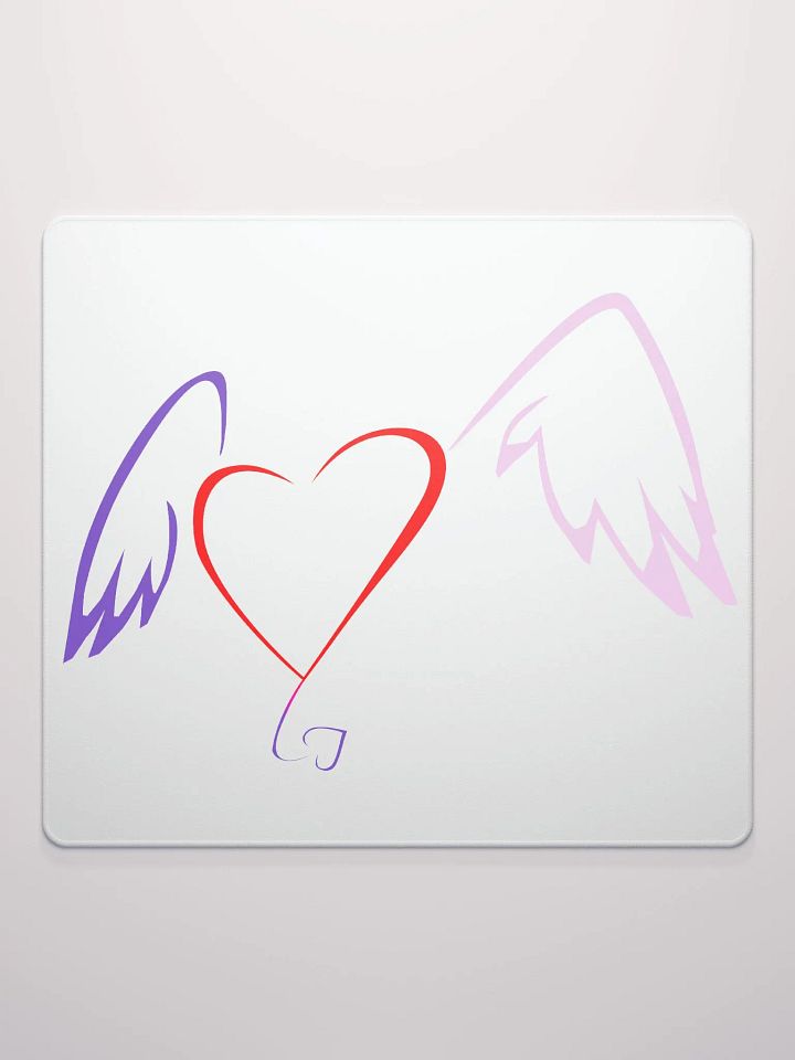 Winged Heart Mousepad product image (3)