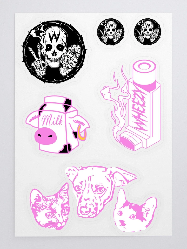 Wheezy Large Vinyl Stickers product image (1)