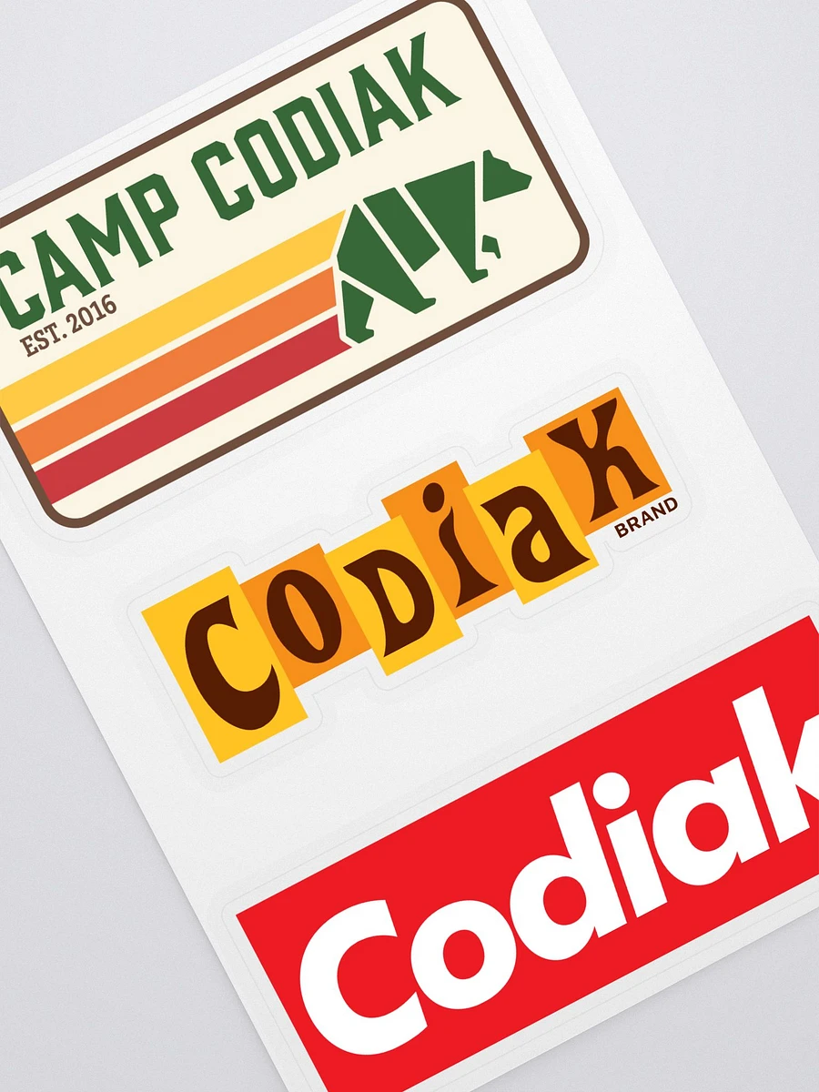 Codiak Sticker Pack product image (2)