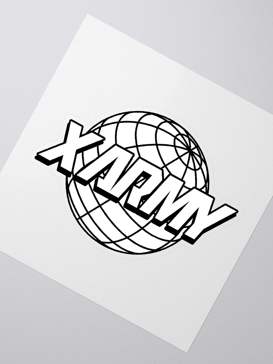 XARMY GLOBE Sticker product image (2)