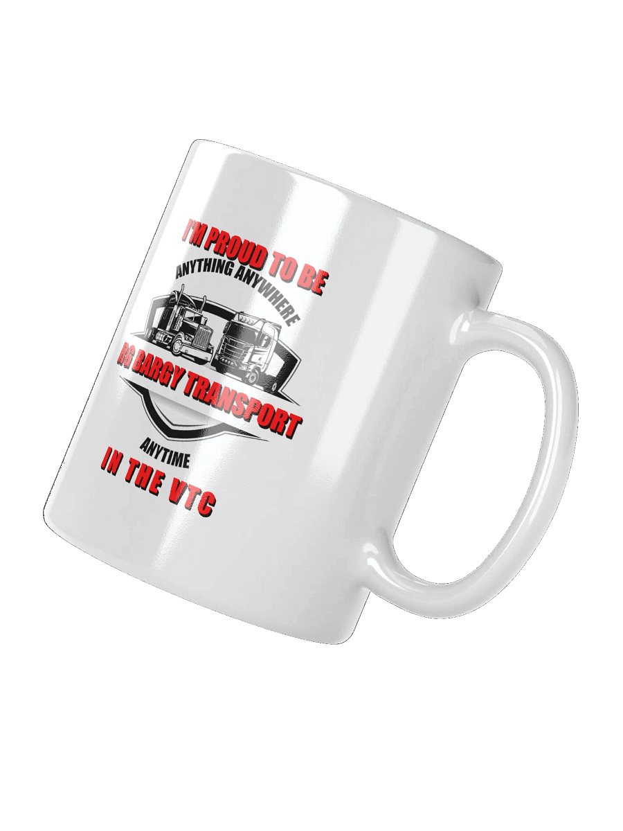 RG Bargy Transport White Glossy Mug product image (2)