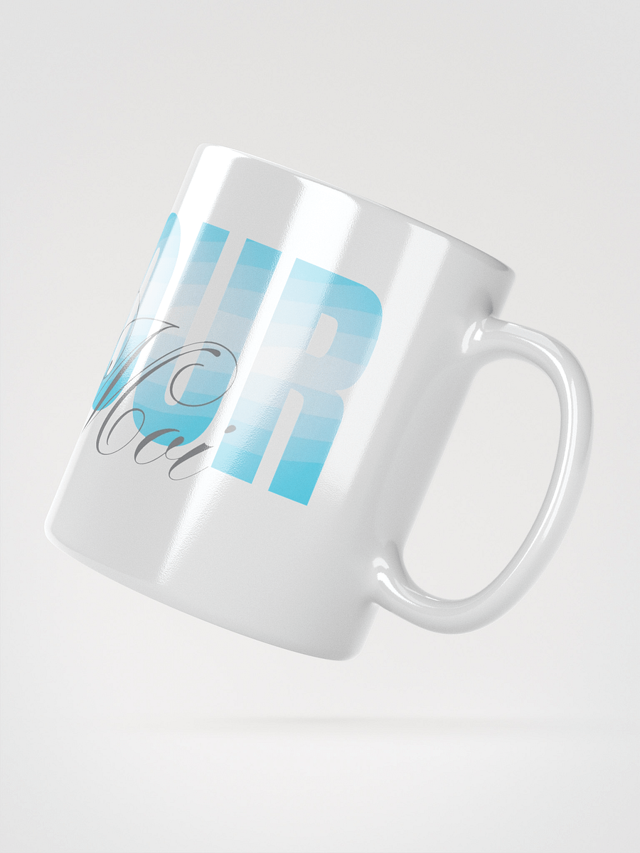 Mug Blanc Bonjour Chez Moi - Cadeau Mug Message Positif product image (2)