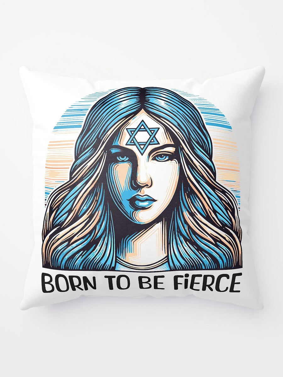 Born to Be Fierce Jewish Woman Pillow product image (6)