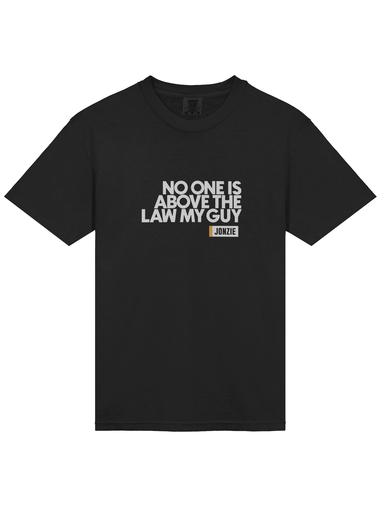 NO ONE IS ABOVE THE LAW T Shirt product image (3)
