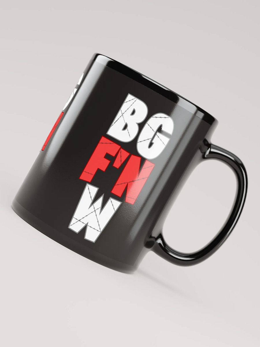 Red FN Black Glossy Mug product image (7)