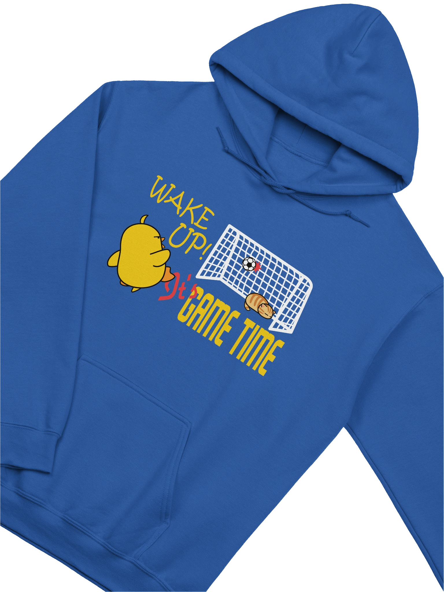 Soccer Cat (WAKE UP, It's GAME TIME) - Unisex Adult Hoodie product image (15)