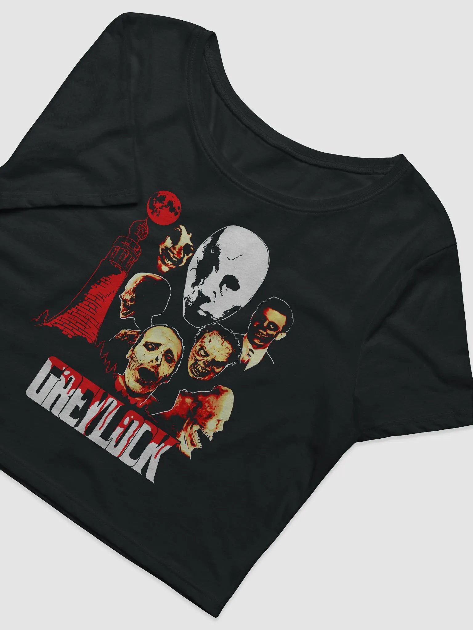 Dark Mountain Montage Crop Baby Tee product image (3)