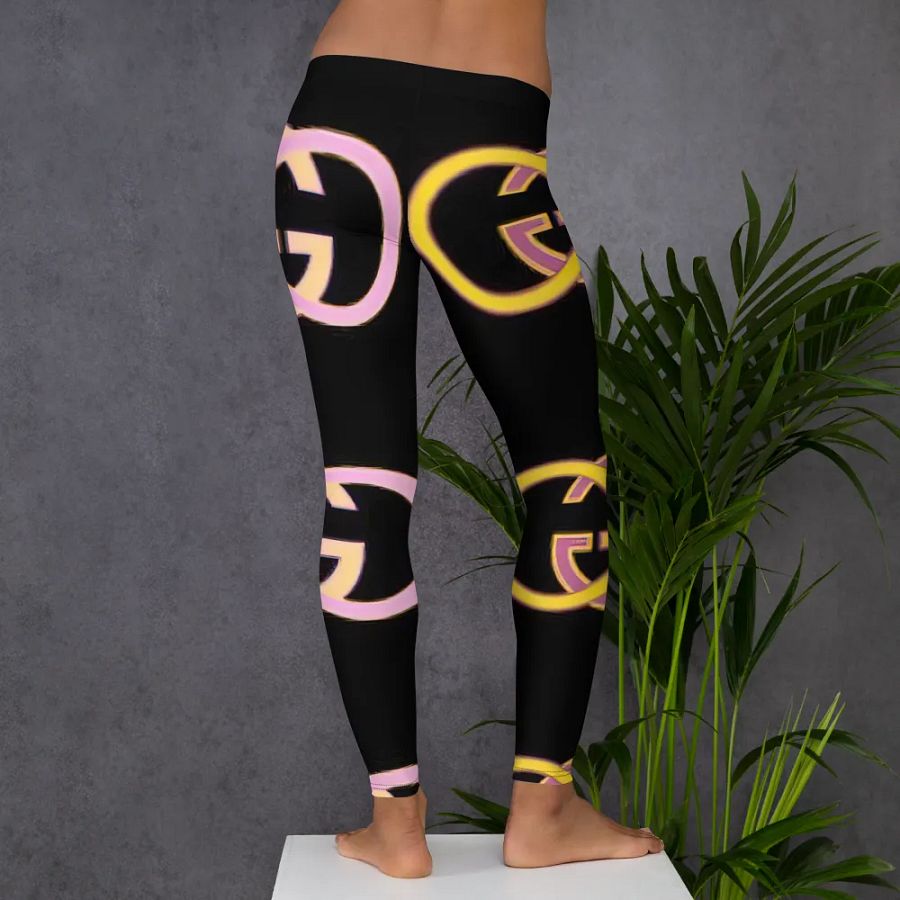 Neon Double-Letter Logo Leggings product image (6)