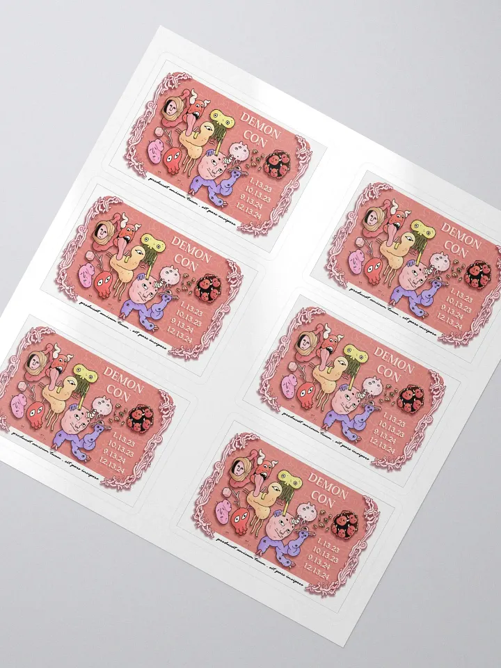 Demon Con Stickers product image (2)