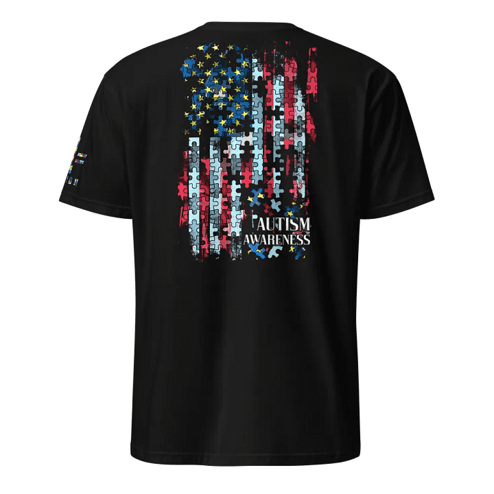 Autism Awareness American Flag product image (1)