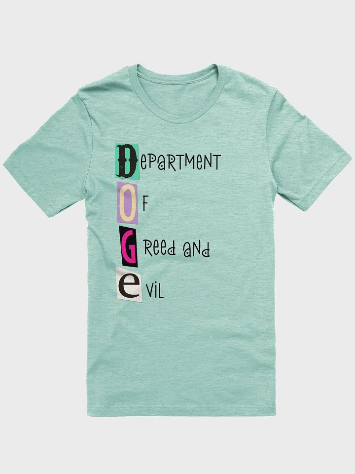 DOGE Department Of Greed And Evil T Shirt product image (2)