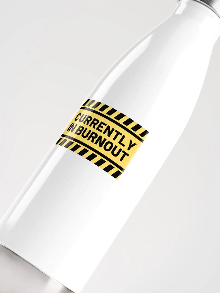 CURRENTLY IN BURNOUT stainless steel water bottle product image (6)