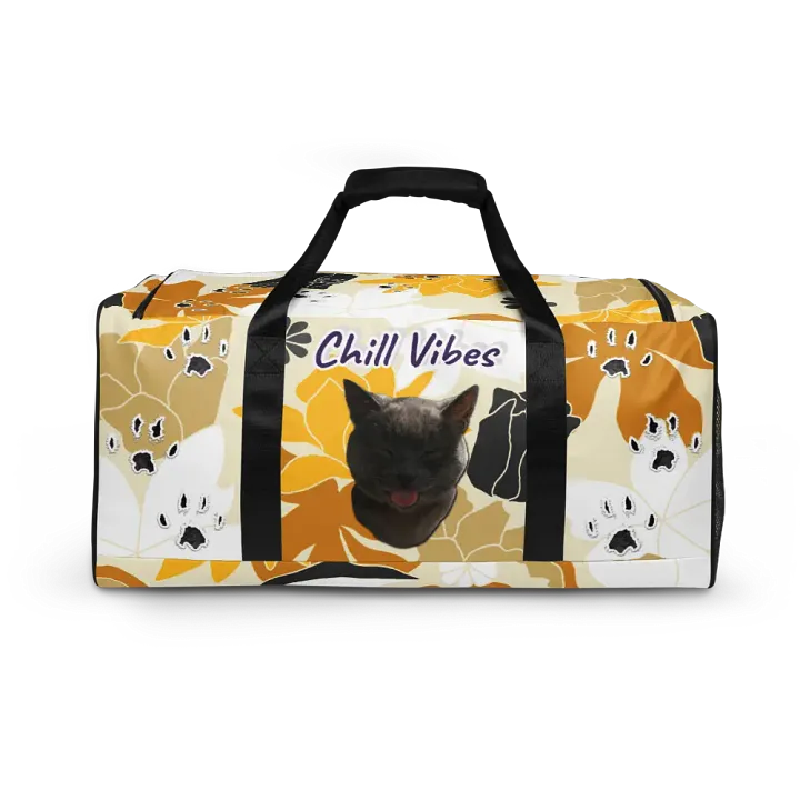Smokey Duffel Bag (Yellow Floral) product image (2)