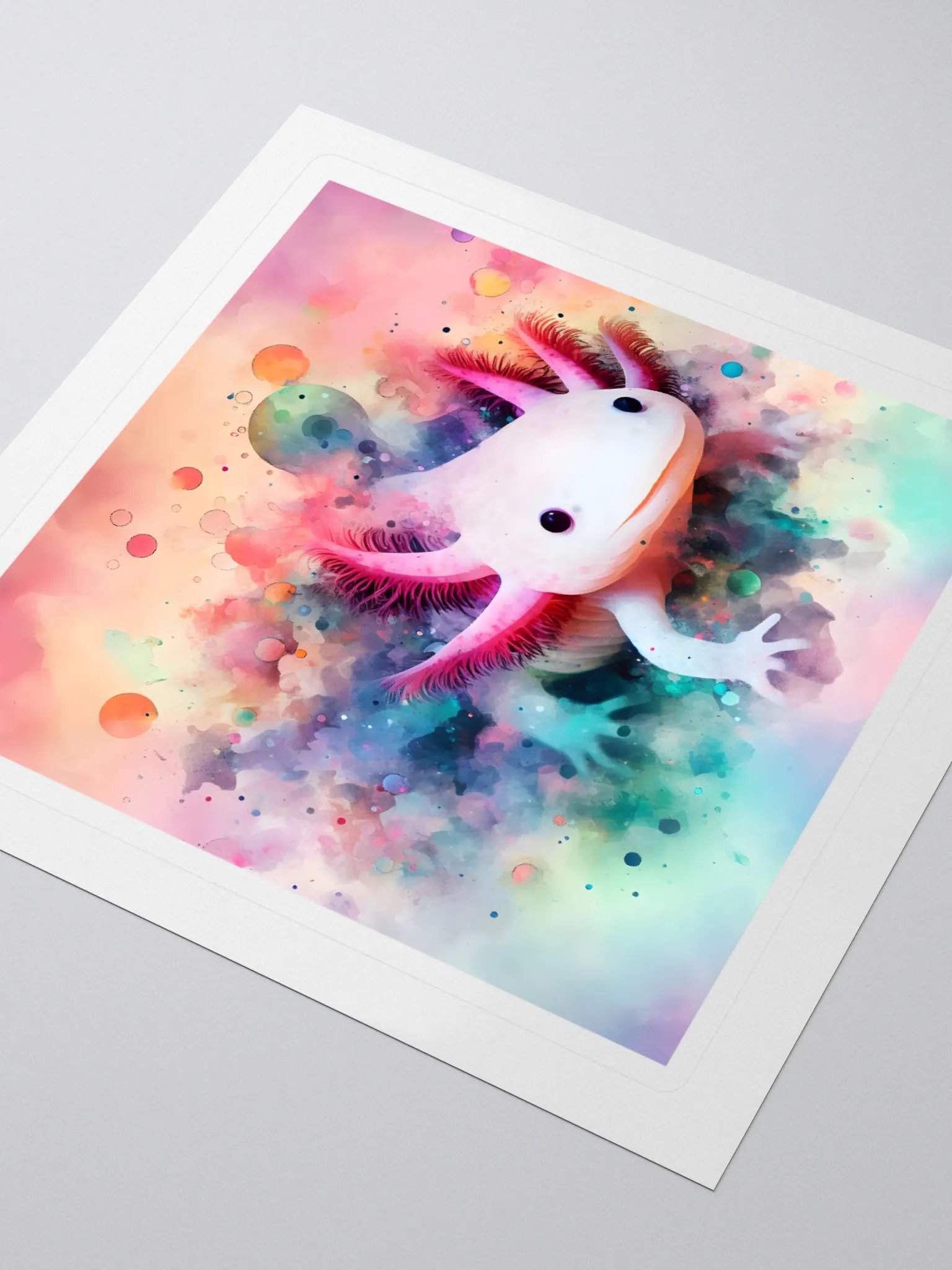 Cute Axolotl Sticker – Axolotl Lovers Collection product image (3)