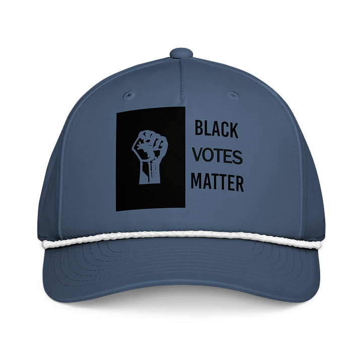 Black Votes Matter Rope Cap product image (1)