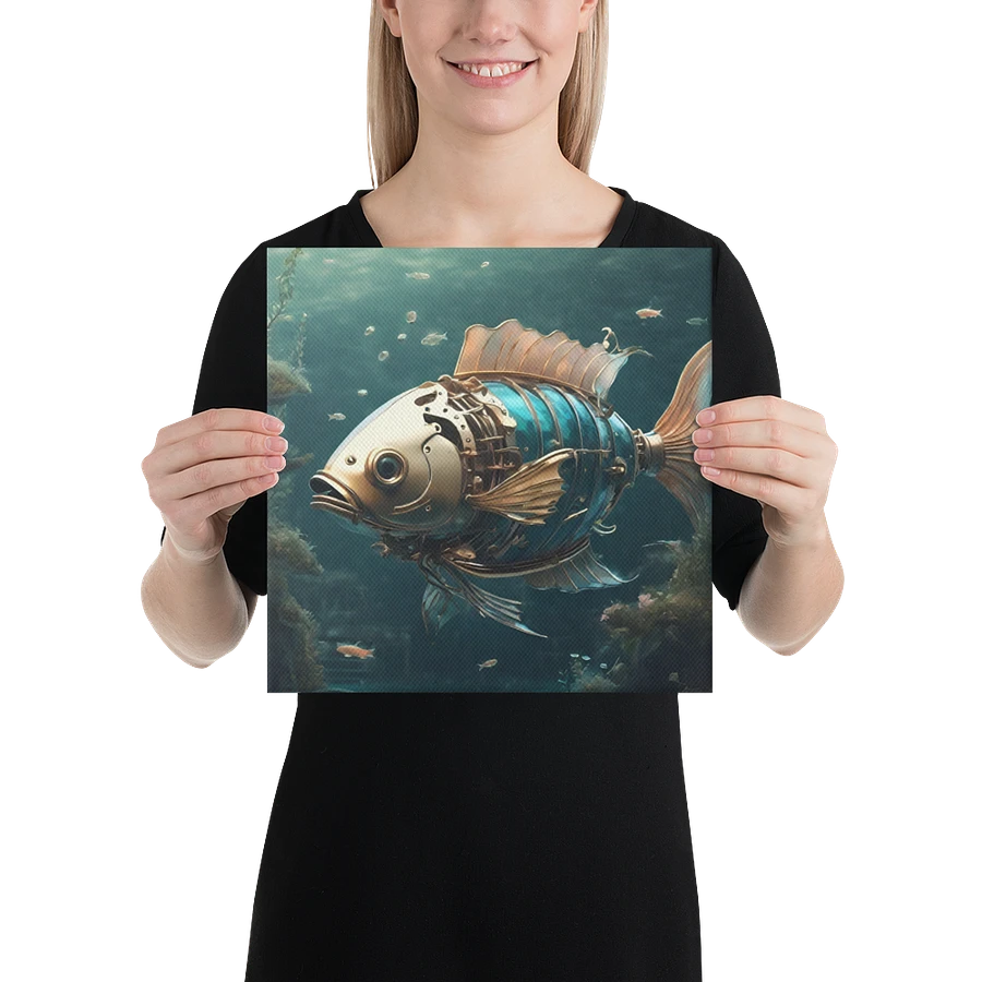 Mechanical Fish In The Sea Wall Art product image (2)