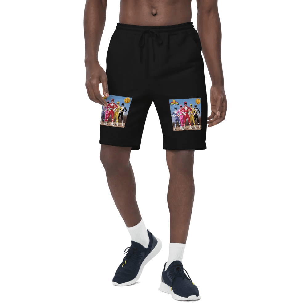 Powerful Heroes Fleece Shorts product image (7)