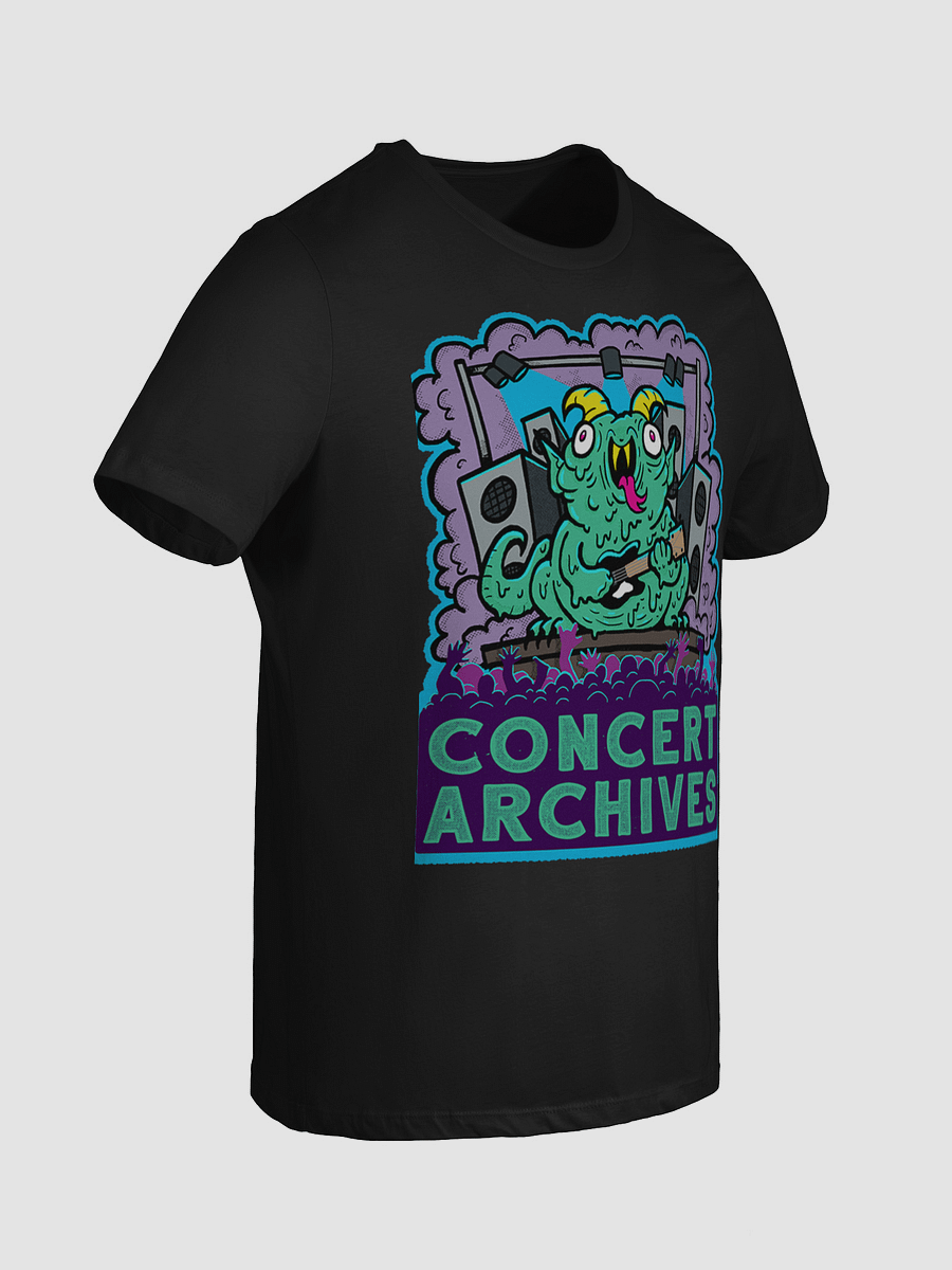 Archie The Concert Monster Fitted Women's T-Shirt product image (88)