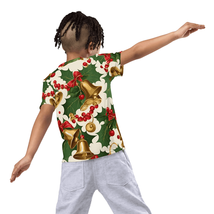 Festive Bells and Berries Kids T-Shirt product image (8)