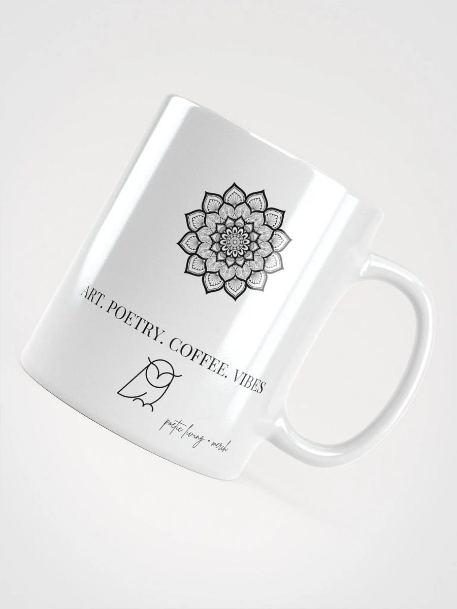 art poetry coffee vibes - minimalist mug product image (4)