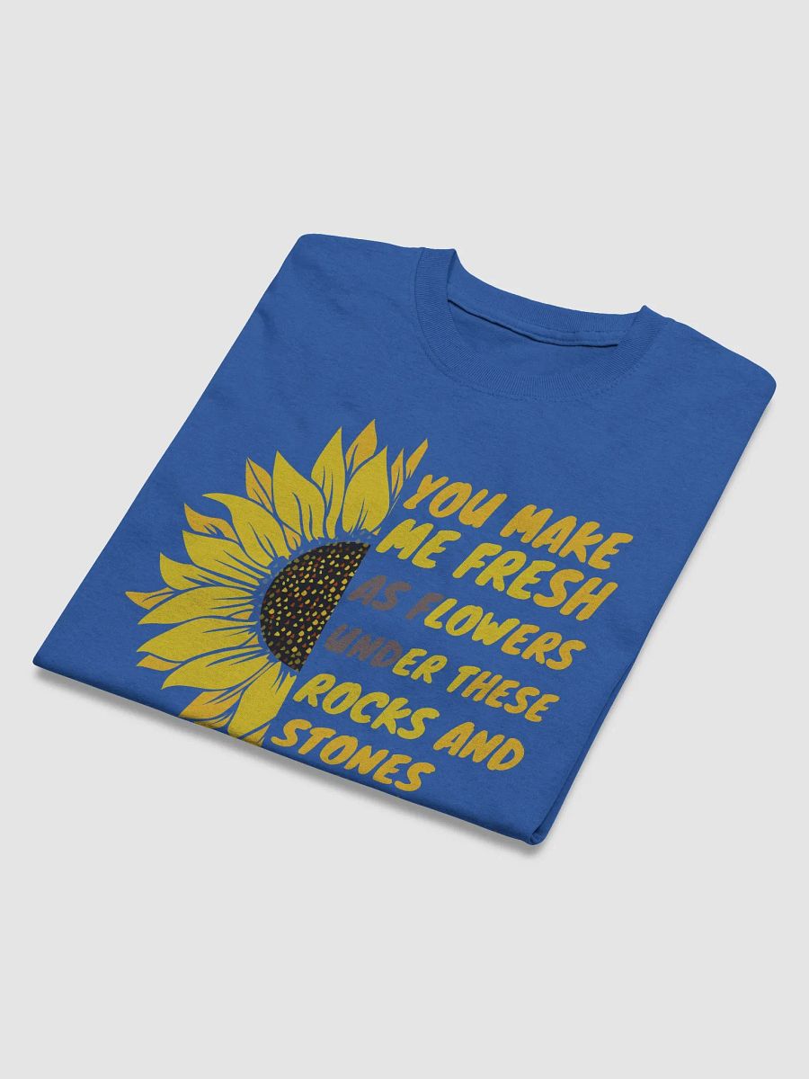 UNDER THESE ROCKS AND STONES SUNFLOWER TEE product image (44)