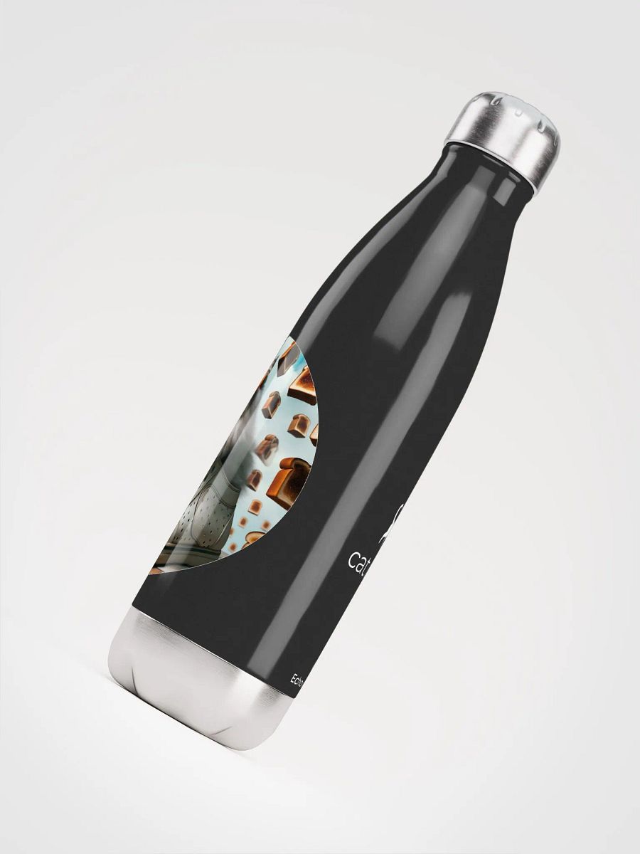 Toast Cat #1 - Stainless Steel Water Bottle product image (6)