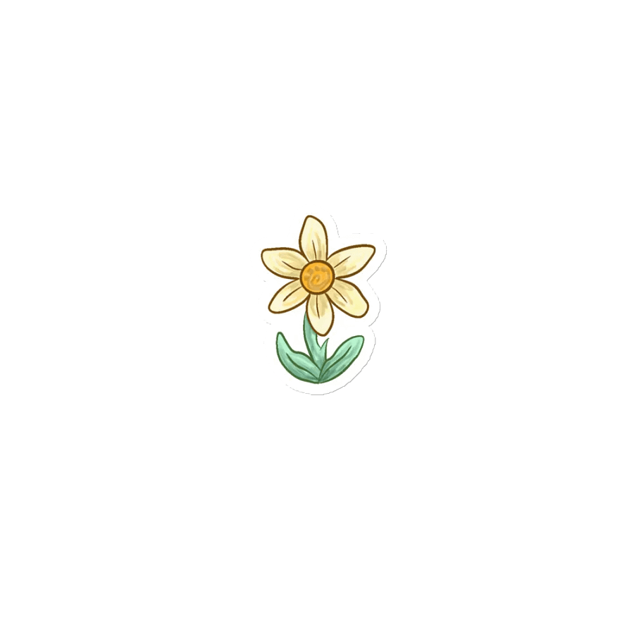 Daisy Die Cut Magnet product image (1)