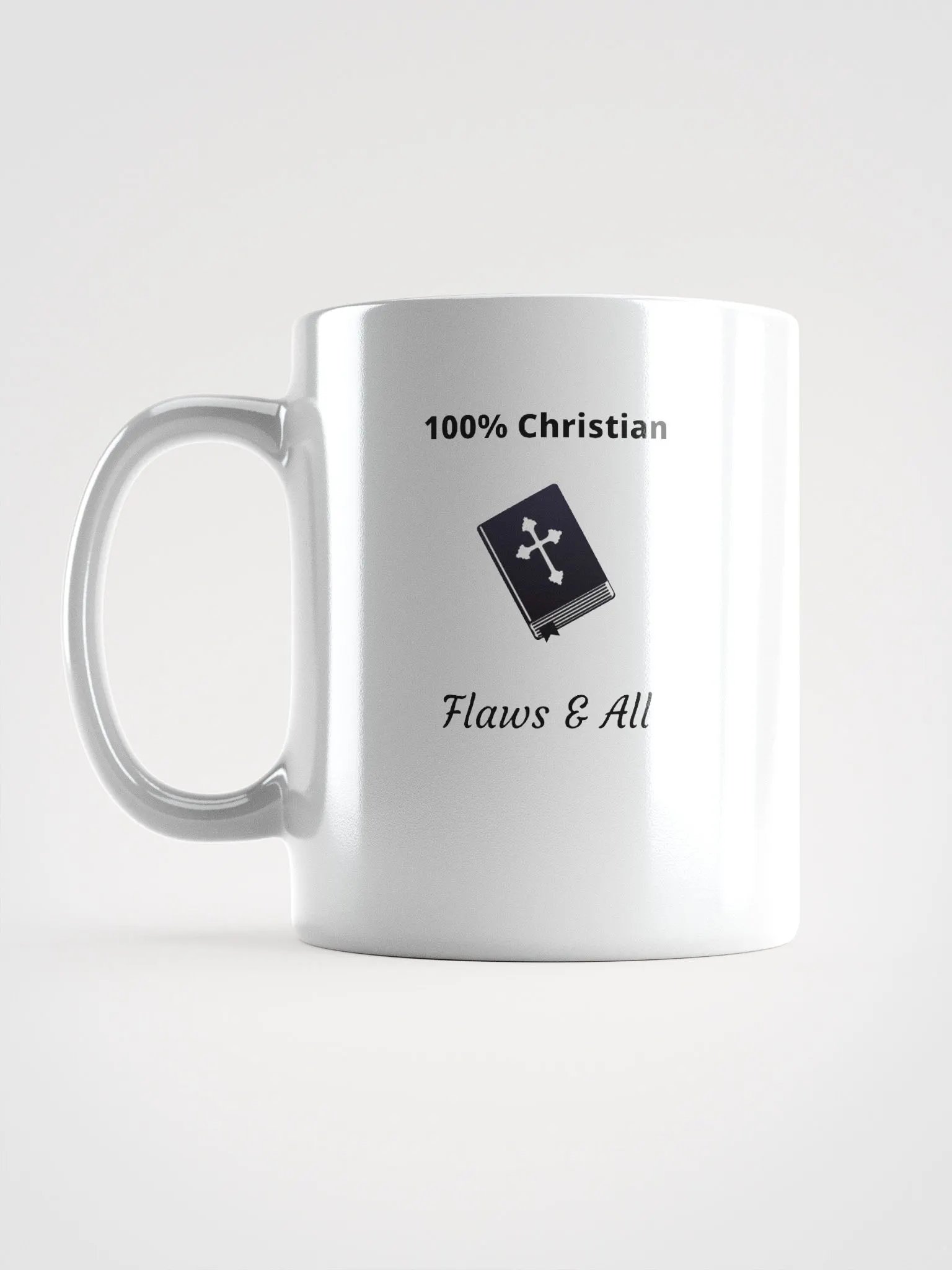 100% Christian Flaws & All Mug product image (3)