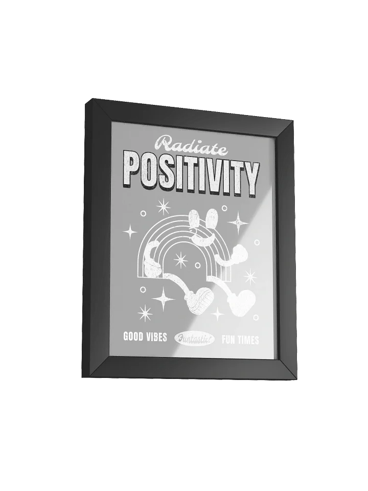 Radiate Positivity Framed Poster product image (6)
