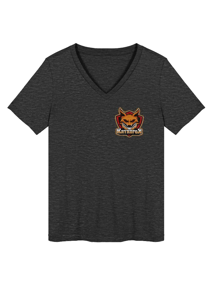 KrykoFox Shield Logo Women's V-Neck Tee product image (1)