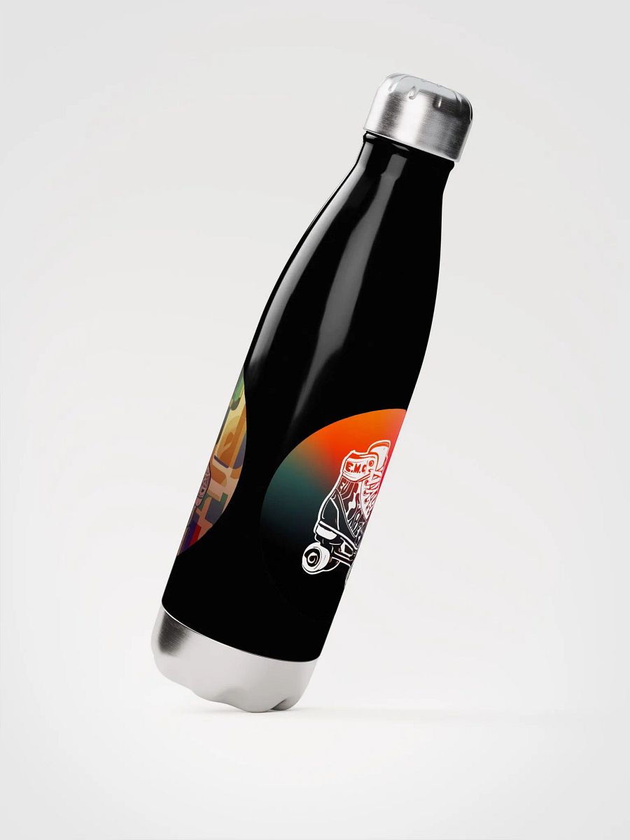Evie Skates drink Bottle with two crazy logos. product image (3)