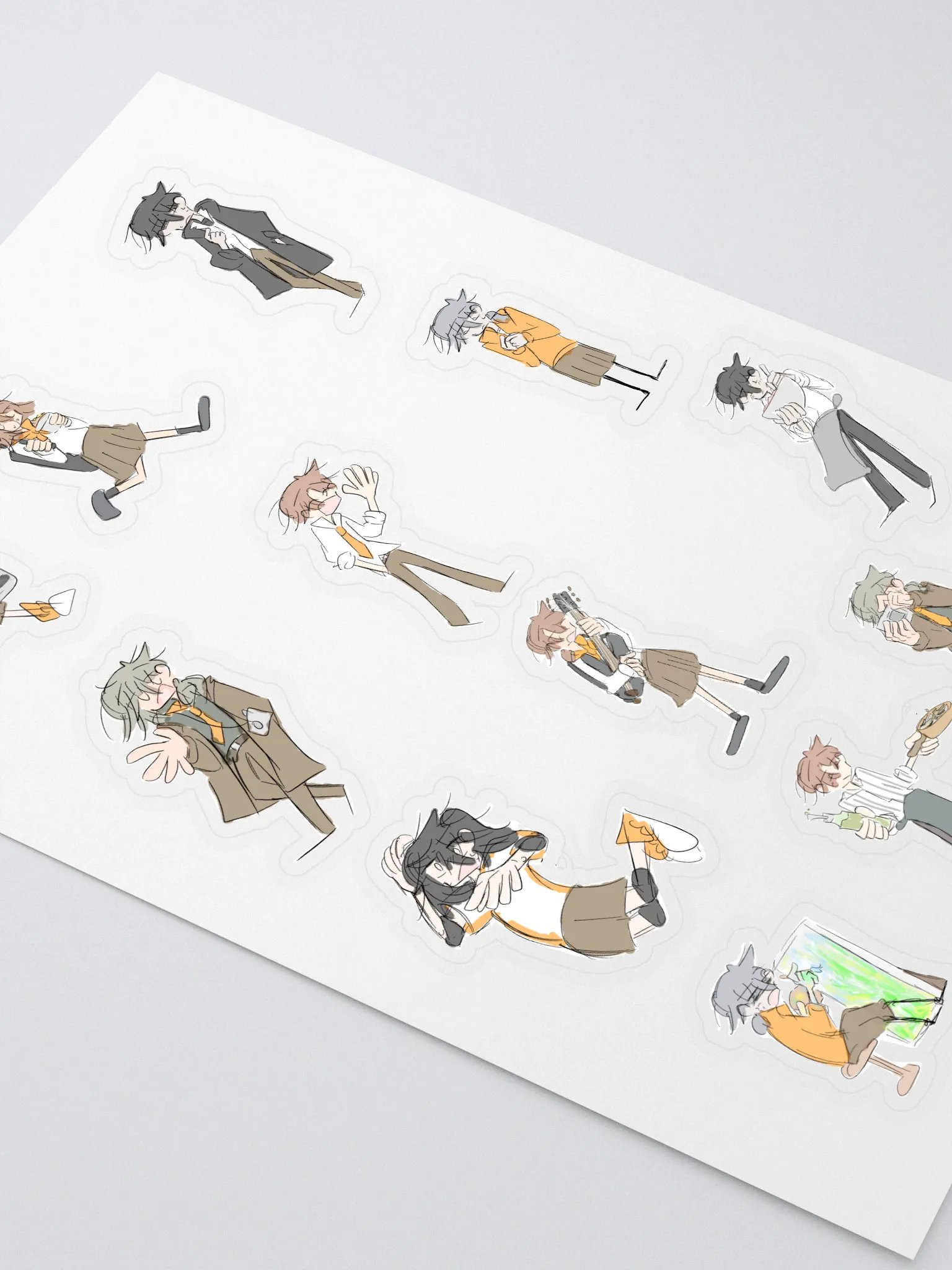 Waku waku high school student Lots of Stickers product image (2)