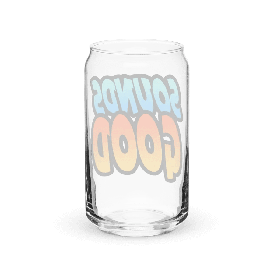 Sounds Good Can-Shaped Glass product image (8)