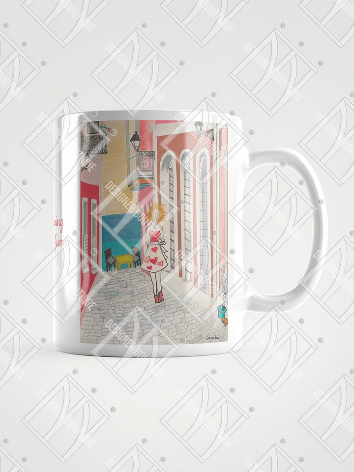 NN Designer Boutique x Camila Arraiza: Mug(Redhead) – Love is Brewing in Old San Juan product image (1)