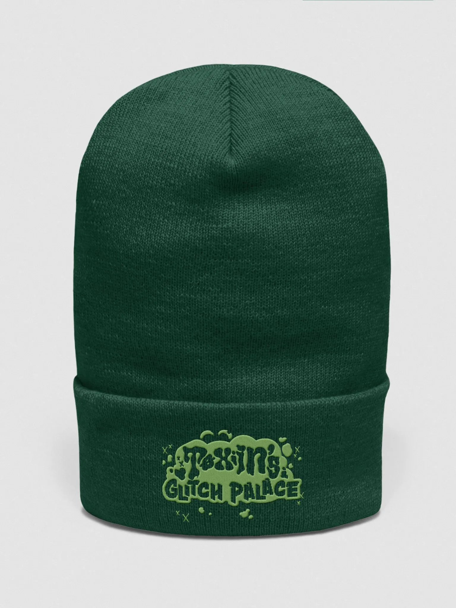 TOXIINS Glitch Palace Embroidered Beanie product image (6)