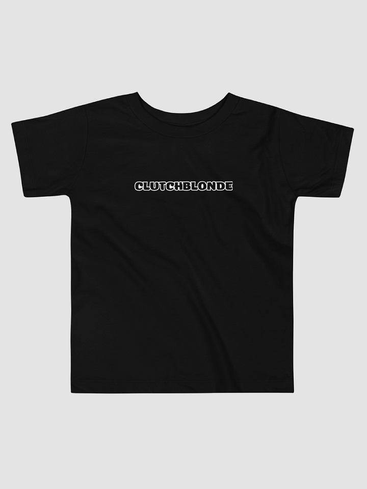 Clutch Toddler Tee White Lettering product image (1)