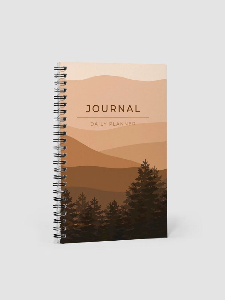 Tranquil Terrain Spiral Notebook product image (1)