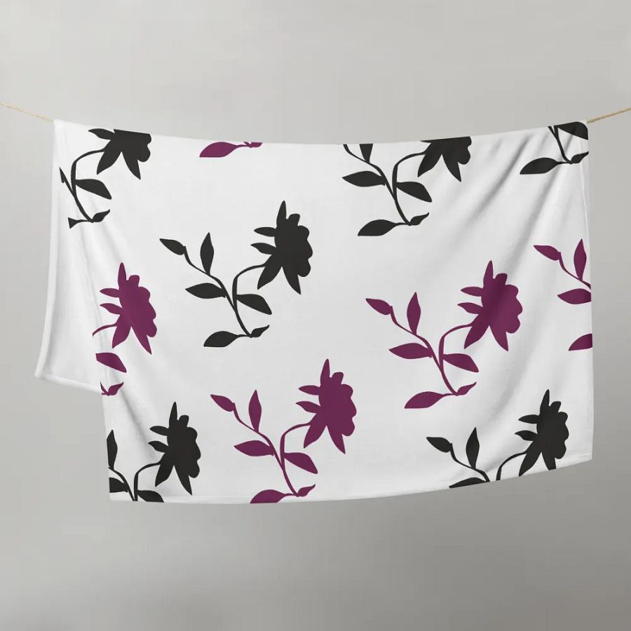 cute Multiple Flower Throw Blanket product image (21)