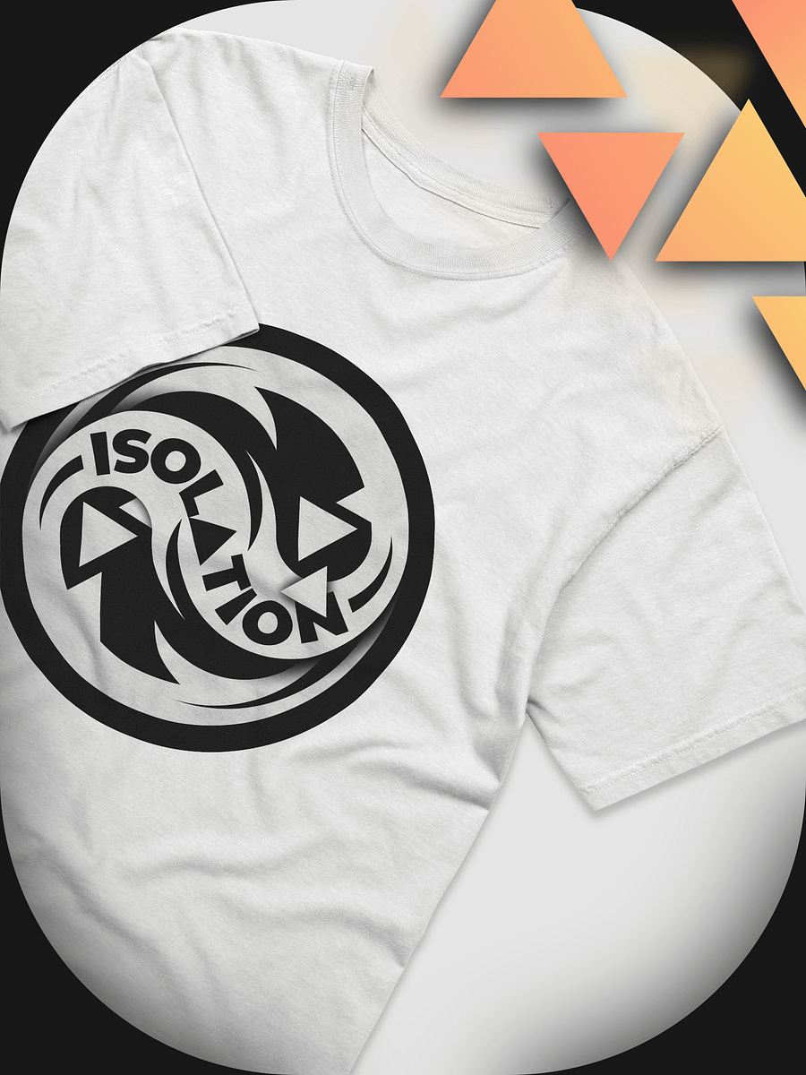 ISOL▲TION — 2024 — LOGO & TEXT (LARGE) — HEAVYWEIGHT T-SHIRT — B&W product image (1)