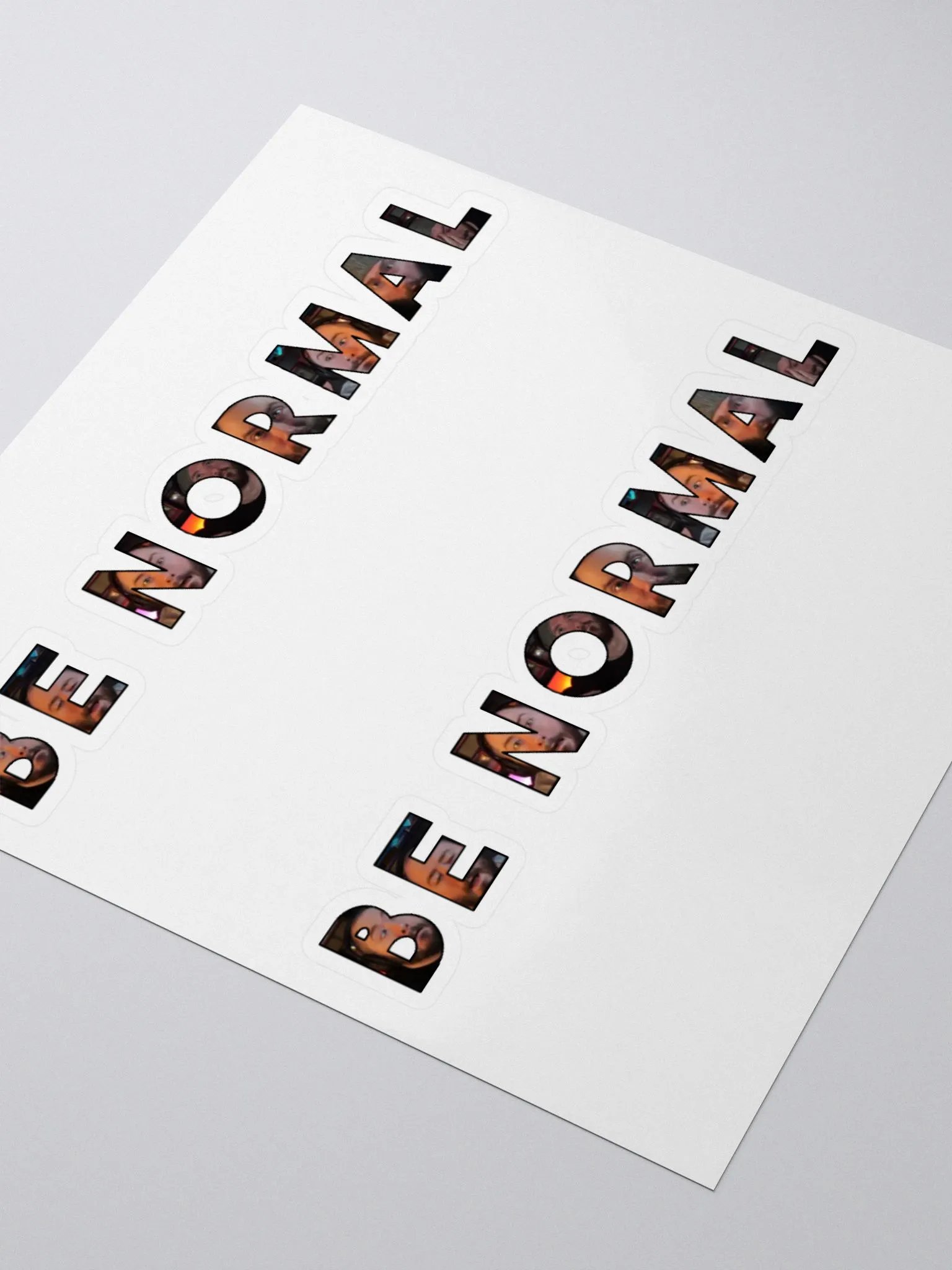 Be Normal Stickers product image (3)