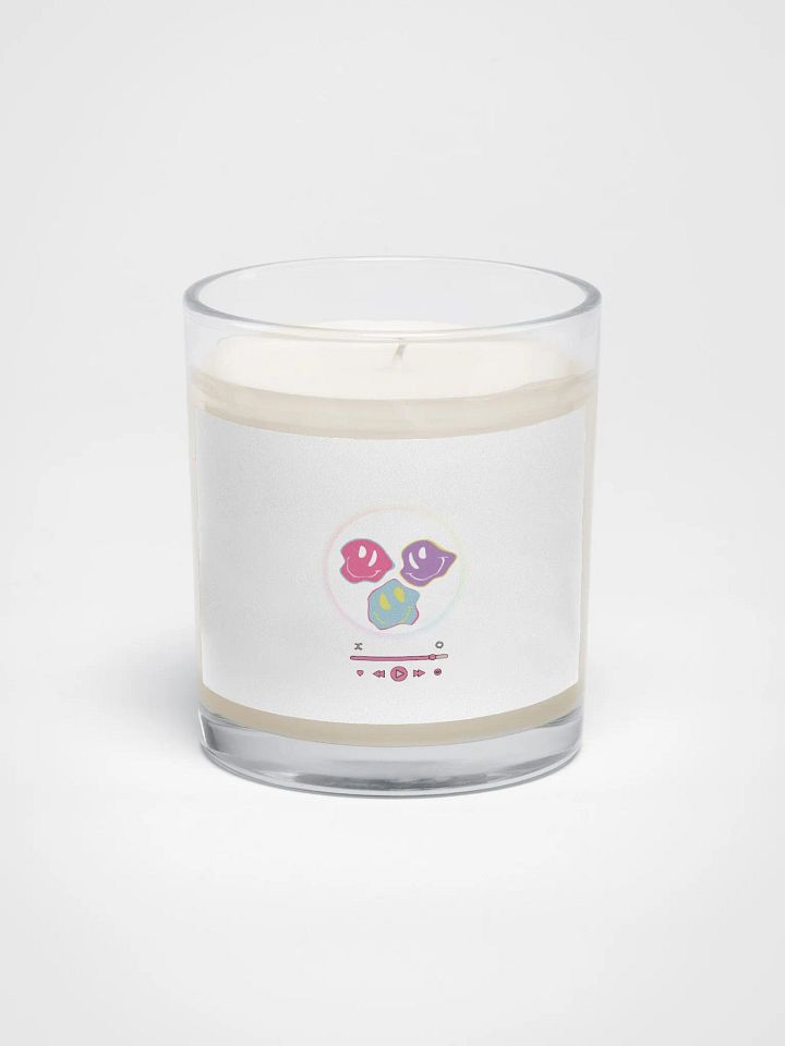 Sensory Serenity: Pastel Smiley Soy Candle product image (1)