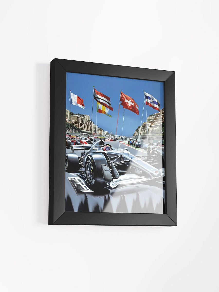 Formula 1 Street Circuit Framed Poster product image (3)
