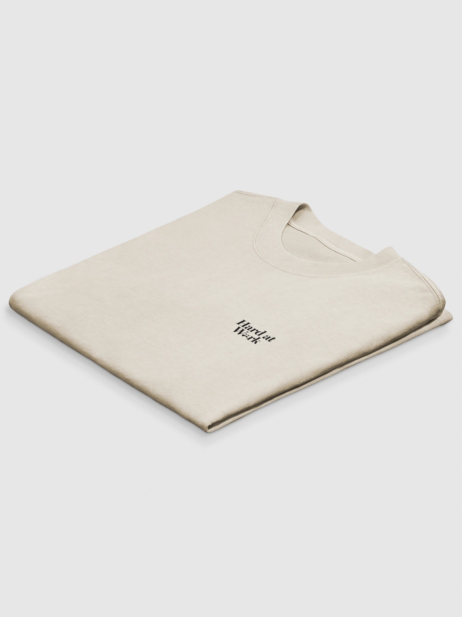 Hard at Work Oversized T-Shirt (Bone) product image (4)